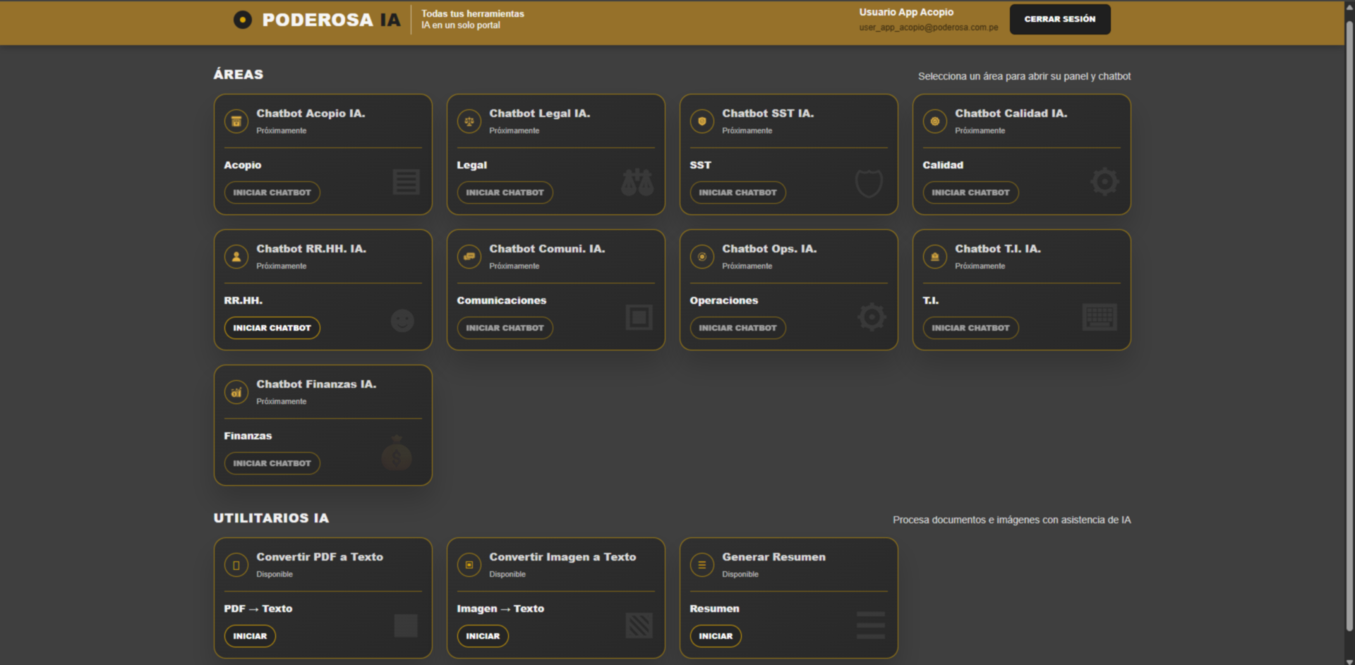 Plataforma de inteligencia artificial